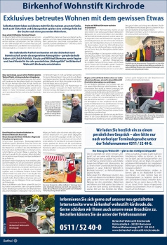 Exklusives betreutes Wohnen mit dem gewissen Etwas Exklusives betreutes Wohnen mit dem gewissen Etwas